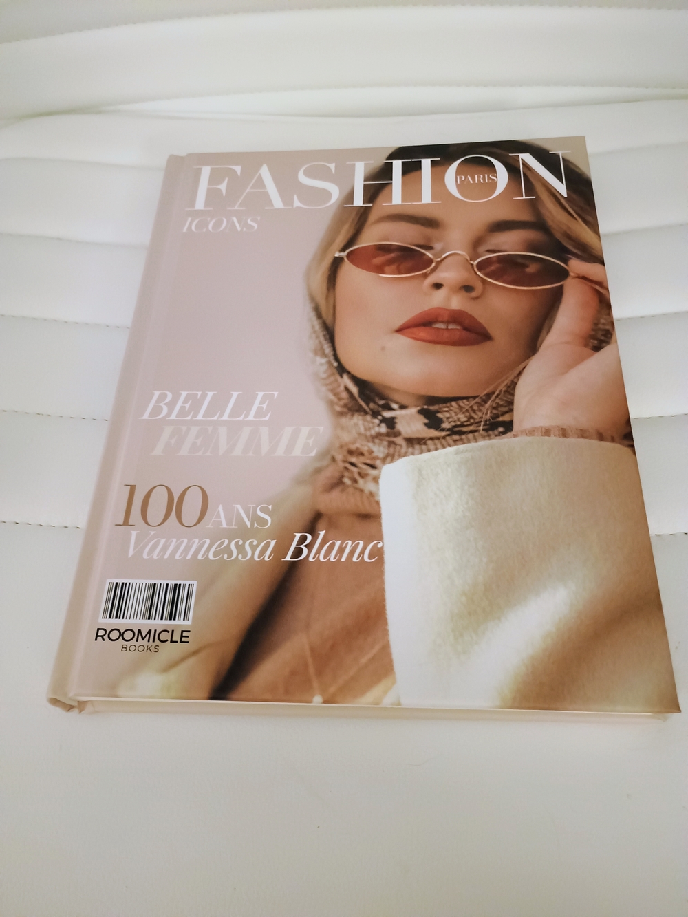 PRICE FIRM $10 NWT Neutral Faux Coffee Table Book